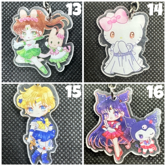 Sailor Moon X Sanrio KBK Handmade Keychains - Picture 4 of 10
